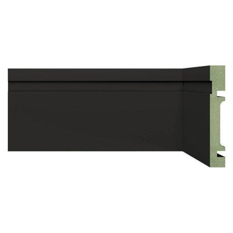 Rodapé MDF Frisado 10cm x 2,40m 1002 Moldufama