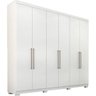 Guarda-Roupa Casal com Pés 6 Portas Ana Panan Móveis - 4