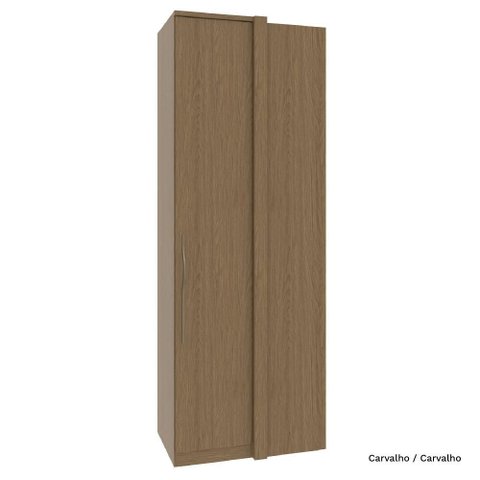 Guarda Roupa Modulado 01 Porta Deslizante 245cm Canto Reto Setiba