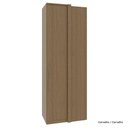 Ver imagem 1 de Guarda Roupa Modulado 01 Porta Deslizante 245cm Canto Reto Setiba