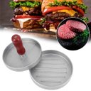 Ver imagem 4 de Forma para Hamburguer Caseiro Gourmet Modelador Alumínio
