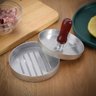 Forma para Hamburguer Caseiro Gourmet Modelador Alumínio - 1