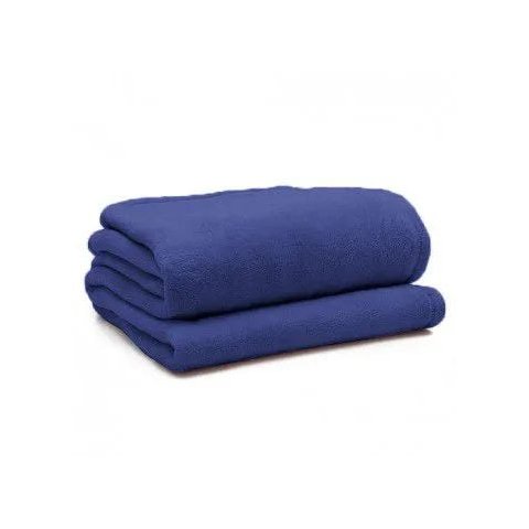 Manta Softfleece Azul Marinho - Solteiro
