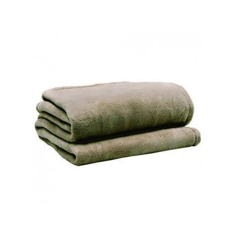 Manta Softfleece Marrom - Berço