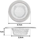 Ver imagem 2 de Ralinho Japonês Para Pia Lavatório Tanque em Inox 47mm | Utilimix | Kit 05 Un