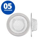 Ver imagem 3 de Ralinho Japonês Para Pia Lavatório Tanque em Inox 47mm | Utilimix | Kit 05 Un