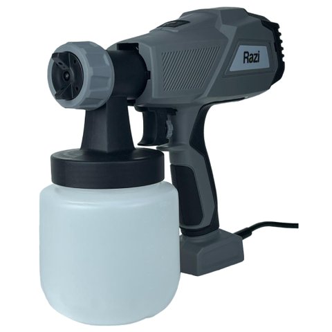 Pistola de Pintura Elétrica Uso Profissional 50/60 Hz 400w 127v Razi