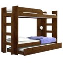 Ver imagem 1 de Beliche Infantil com Cama Auxiliar - 125-canion - Star Móveis