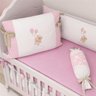 Quarto Bebê Menina Nina e o Balão Rosa 14 Pçs Grão de Gente - 14