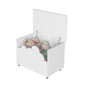 Ver imagem 7 de Baú de Brinquedos Alegria Branca Luminária Led - Branco