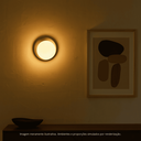 Ver imagem 3 de Arandela Eclipse Metal e Vidro 20*18cm Base E27 Dourado Aurora Sku: Ard-Ecl-do