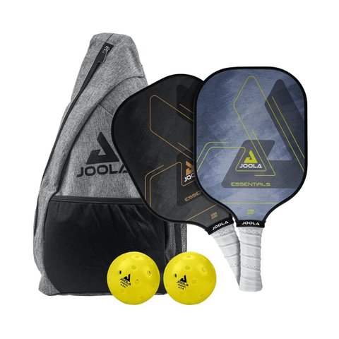 Kit de Pickleball Joola Essentials  (2 Raquetes, 2 Bolas e 1 Mala)