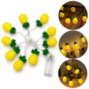 Ver imagem 1 de Varal de Luz Cordao Luminoso LED Abacaxi 10 Luzes Interna Externa Decoracao Festa Eventos Quarto Sal