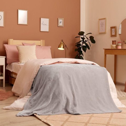 Manta Microfibra Flannel Requinte Casal 180x220cm - Uzoo Manta Microfibra Flannel Requinte Casal