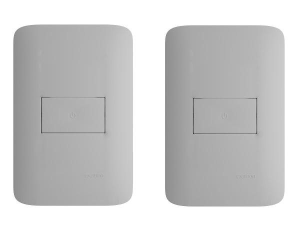 Kit 2 Interruptores Dimmer Toque Temporizado Bivolt Exatron - 1