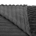 Ver imagem 3 de Peseira Flannel Corduroy Casal 1,94 X 0,80 Titânio Niazitex