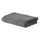 Ver imagem 1 de Peseira Flannel Corduroy Casal 1,94 X 0,80 Titânio Niazitex