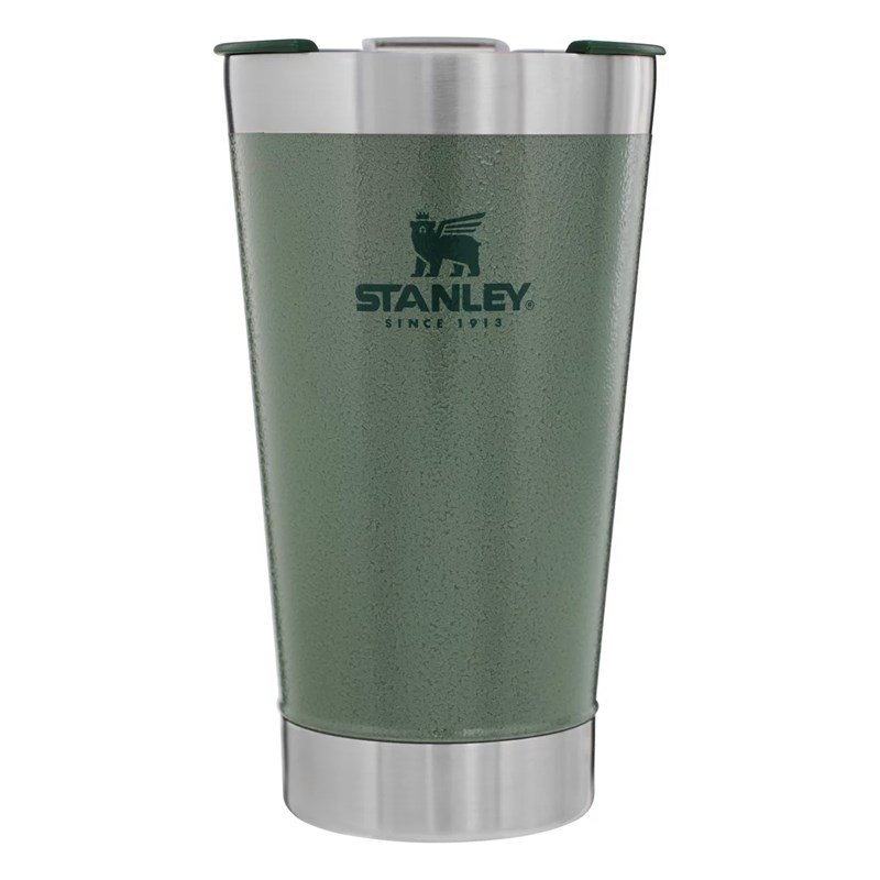 Copo Térmico Stanley Liso sem Logo Beer Pint 16oz 473ml Aço Inox, Abridor Verde Stls8029-02v - 3