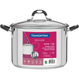 Caldeirão Tramontina Solar, Aço Inox, 28CM, 11,9 Litros - 62125/280 - 2