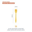 Ver imagem 2 de PINCEL DE SILICONE DUPLO PEQUENO - OIKOS