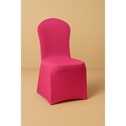 Capa Cadeira Plástico sem Braço, Bar, Restaurante e Eventos:pink
