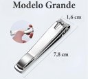 Ver imagem 4 de Cortador de Unha Grande 7,8cm para Pé e Mão com Lixa Aço Manicure Pedicure