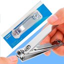 Ver imagem 3 de Cortador de Unha Grande 7,8cm para Pé e Mão com Lixa Aço Manicure Pedicure
