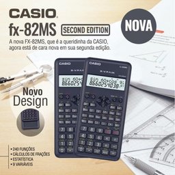 Calculadora Científica 240 Funções, Fx-82ms-2-s4-dh - 2