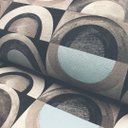 Ver imagem 5 de Papel de Parede Geométrico Estilizado Cinza Vinilico Lavável+ Cola para Aplicação