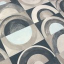 Ver imagem 3 de Papel de Parede Geométrico Estilizado Cinza Vinilico Lavável+ Cola para Aplicação