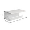 Kit Acessório para Banheiro Branco 6 Peças C/suporte Celular - 3