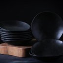 Ver imagem 2 de Conjunto com 6 Pratos Fundo Orgânico Carbon Ø 21,2Cm