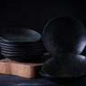 Conjunto com 6 Pratos Fundo Orgânico Carbon Ø 21,2Cm - 2