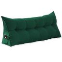 Ver imagem 1 de Almofada Para Cabeceira Cama Queen Size Apoio 160 Cm Suede - Verde