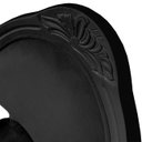 Ver imagem 3 de 3 Cadeira Medalhao Madeira Maciça Design Ingles Luxo Poltrona Entalhada Renascentista Natural Ingles