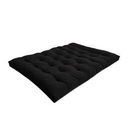 Futon 02 Lugares Slim 128x188x10cm - Cor Preto FUTON BRASIL - 2