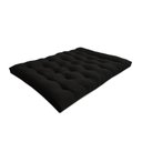 Ver imagem 2 de Futon 02 Lugares Slim 128x188x10cm - Cor Preto FUTON BRASIL