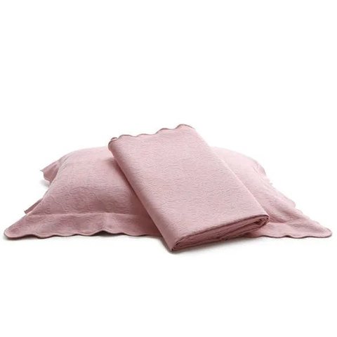 Colcha Capela Rosê - Super Solteiro