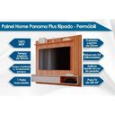 Ver imagem 2 de Painel Quarto P- Tv até 60 Pol Panama Plus Ripado C- 1 Porta 162x157cm Nature-off White - Permó