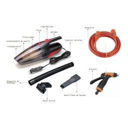 Aspirador e Lavador Carro Portátil de Alta Potência Multiuso - 3