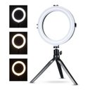 Ver imagem 2 de Iluminador Ring Light De Led Para Foto E Vídeo 72 Leds 8 Pol