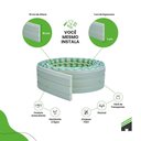 Ver imagem 3 de Painel Meu Rodape 10x1 Ripado Play Verde Rpdol10 (rolo 2,5m)
