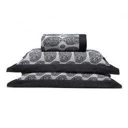 Colcha Taj Mahal Biaco e Nero - King - 1