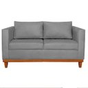 Ver imagem 4 de Sofá 3 Lugares Europa 180 cm Estilo Conforto e Elegância Suede - Doce Sonho Móveis