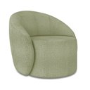 Ver imagem 1 de Poltrona Decorativa Orgânica Lua Bouclê Pistache D03 - D’Rossi