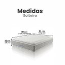 Ver imagem 4 de Colchominas Ouro de Minas Queen Molas Ensacadas Pillow Top 158x198cm