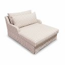 Ver imagem 5 de Chaise Long, Tecido Xadrez, 1.10m x 1.40m - CHA003