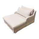 Ver imagem 4 de Chaise Long, Tecido Xadrez, 1.10m x 1.40m - CHA003
