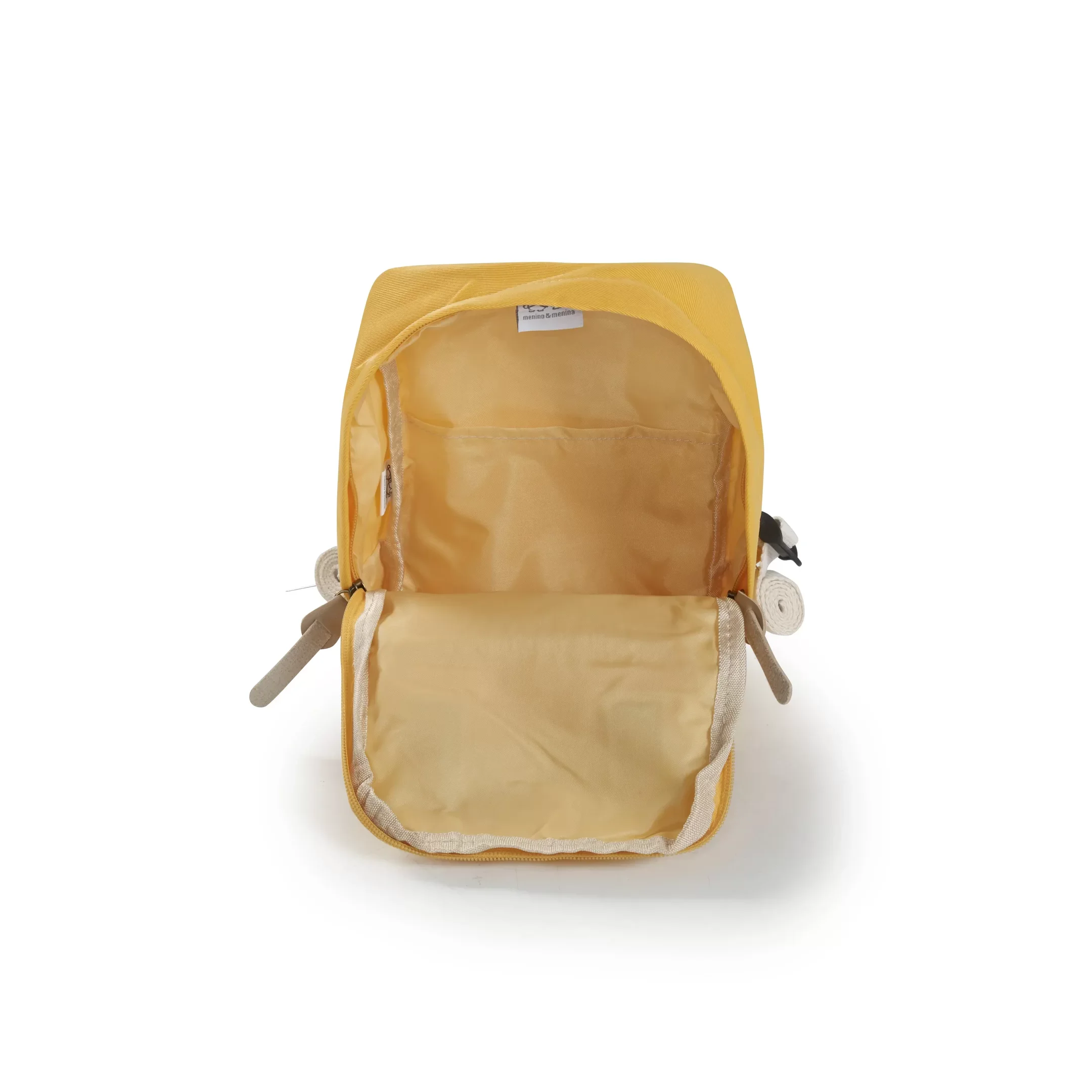 Mochila Rainbow Grande Tecido Amarelo L20xa29xc9,5 - 7