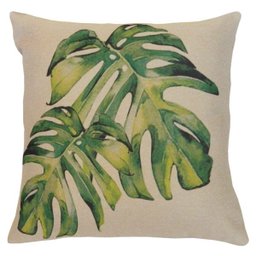 Capa Almofada Bege Estampa Costela de Adão - 1